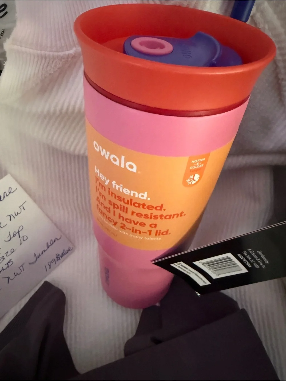 Let's grab the plane bundle owala athleta arie and nwt backpack 4pc